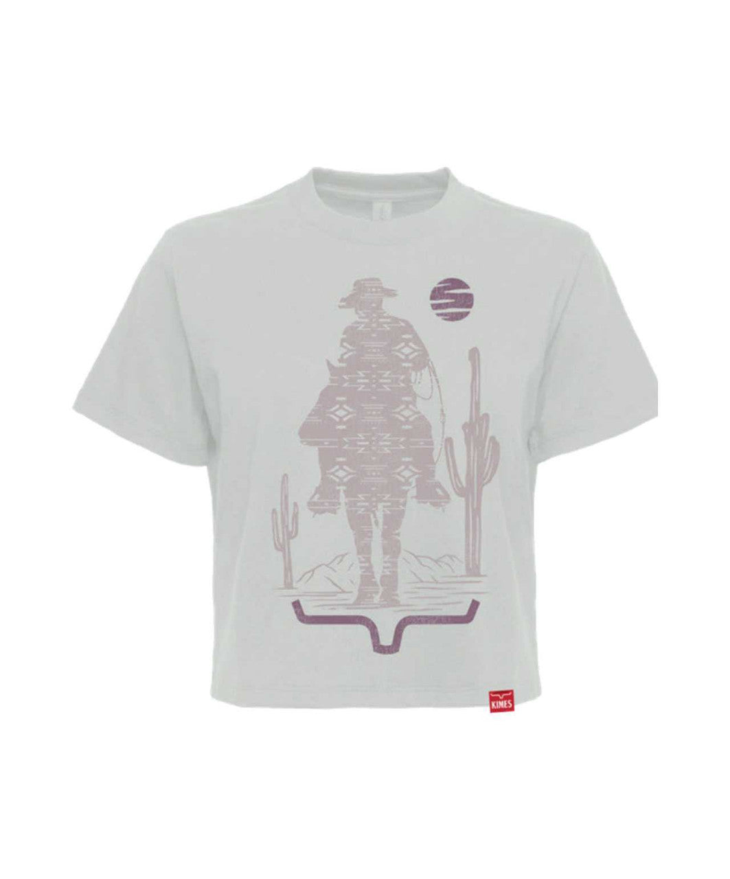Kimes Ranch Ladies The Road T-Shirt, Bone.