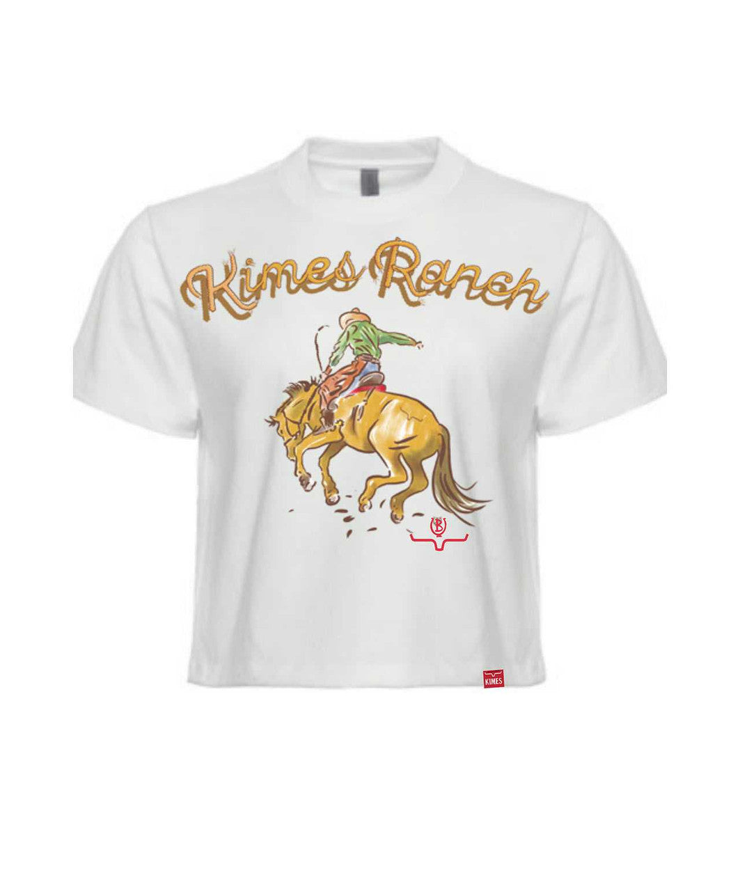 Kimes Ranch Ladies Lucky B Rodee-Oh! T-Shirt, Bone.