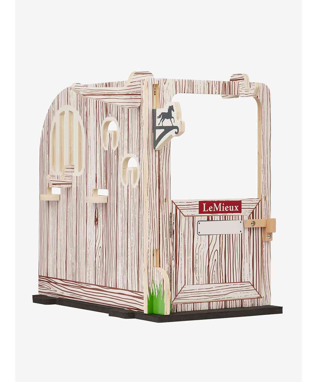 LeMieux Plush Toy Pony Wooden Stable Set.