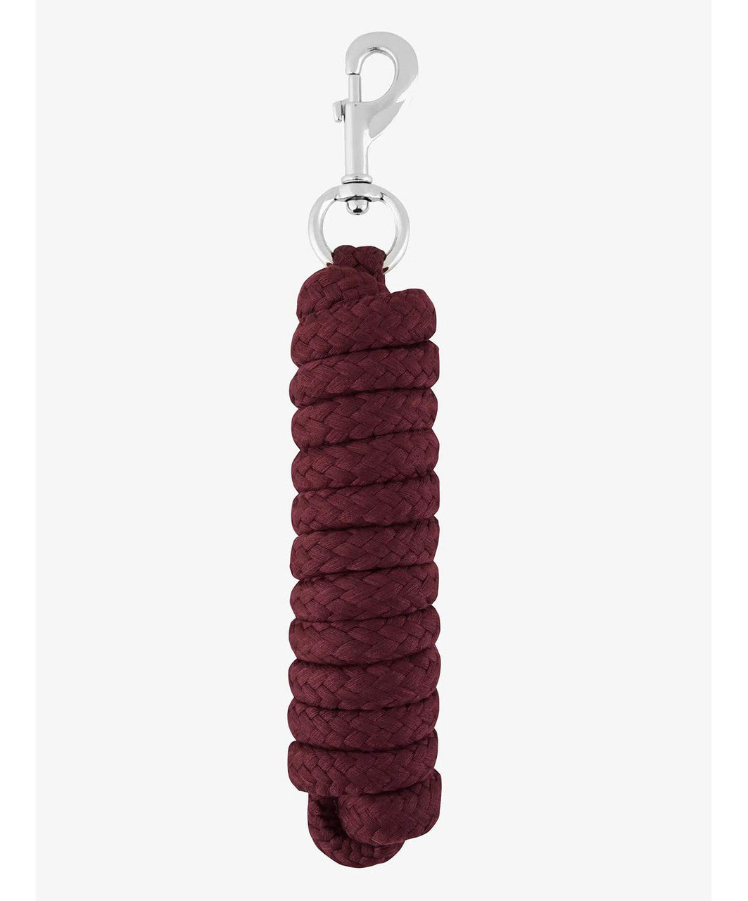 LeMieux Cotton Lead Rope, Burgundy.