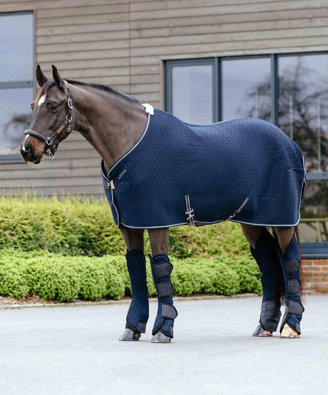 LeMieux Kudos 3D Mesh Travel Rug, Navy.