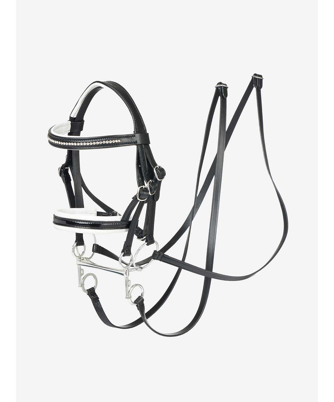 LeMieux Hobby Horse Toy Double Bridle, Black.