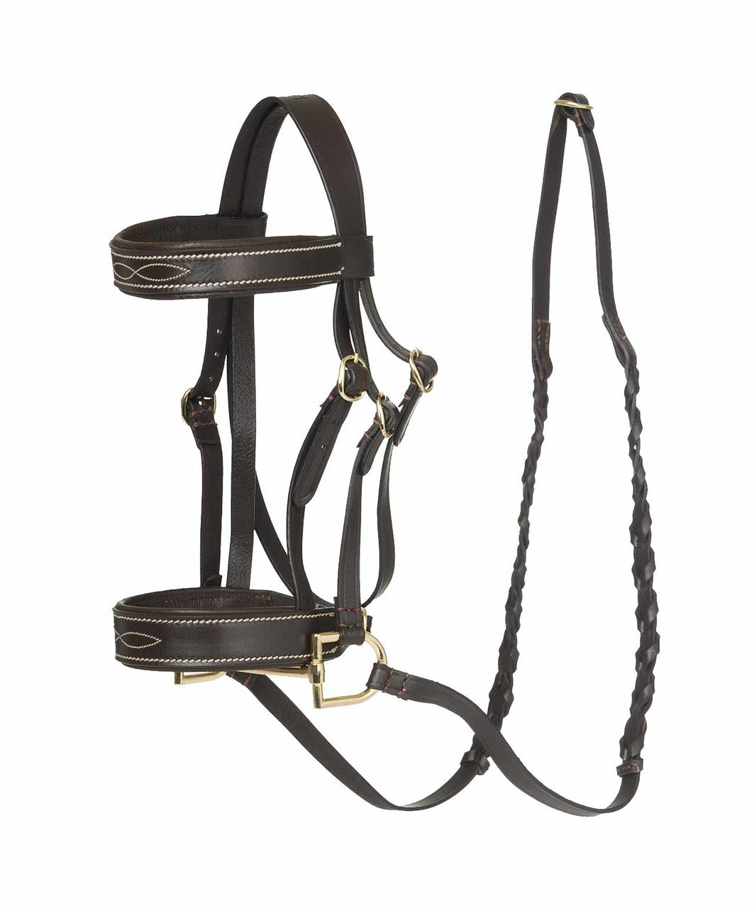 LeMieux Hobby Horse Toy Hunter Bridle, Brown.