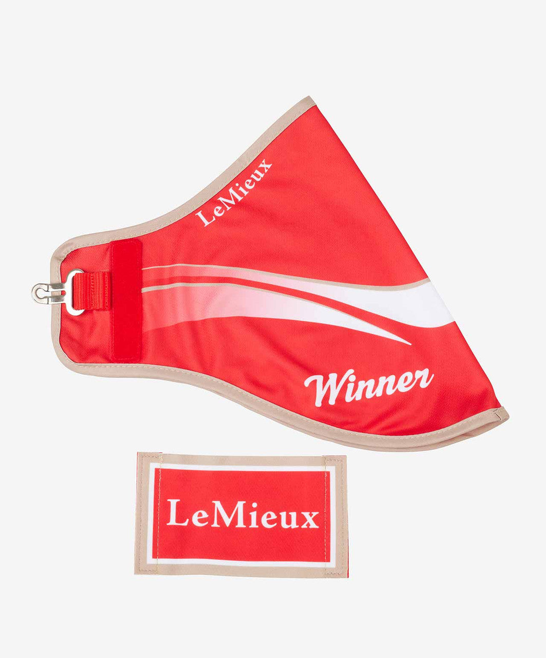 LeMieux Hobby Horse Toy Winners Rug, Red.