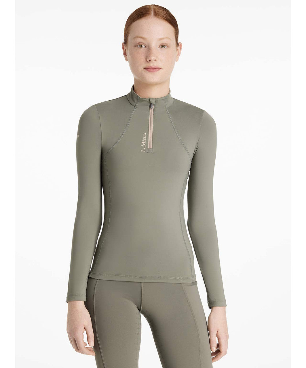 LeMieux Young Rider Classique Base Layer Top FW25, Rosemary.