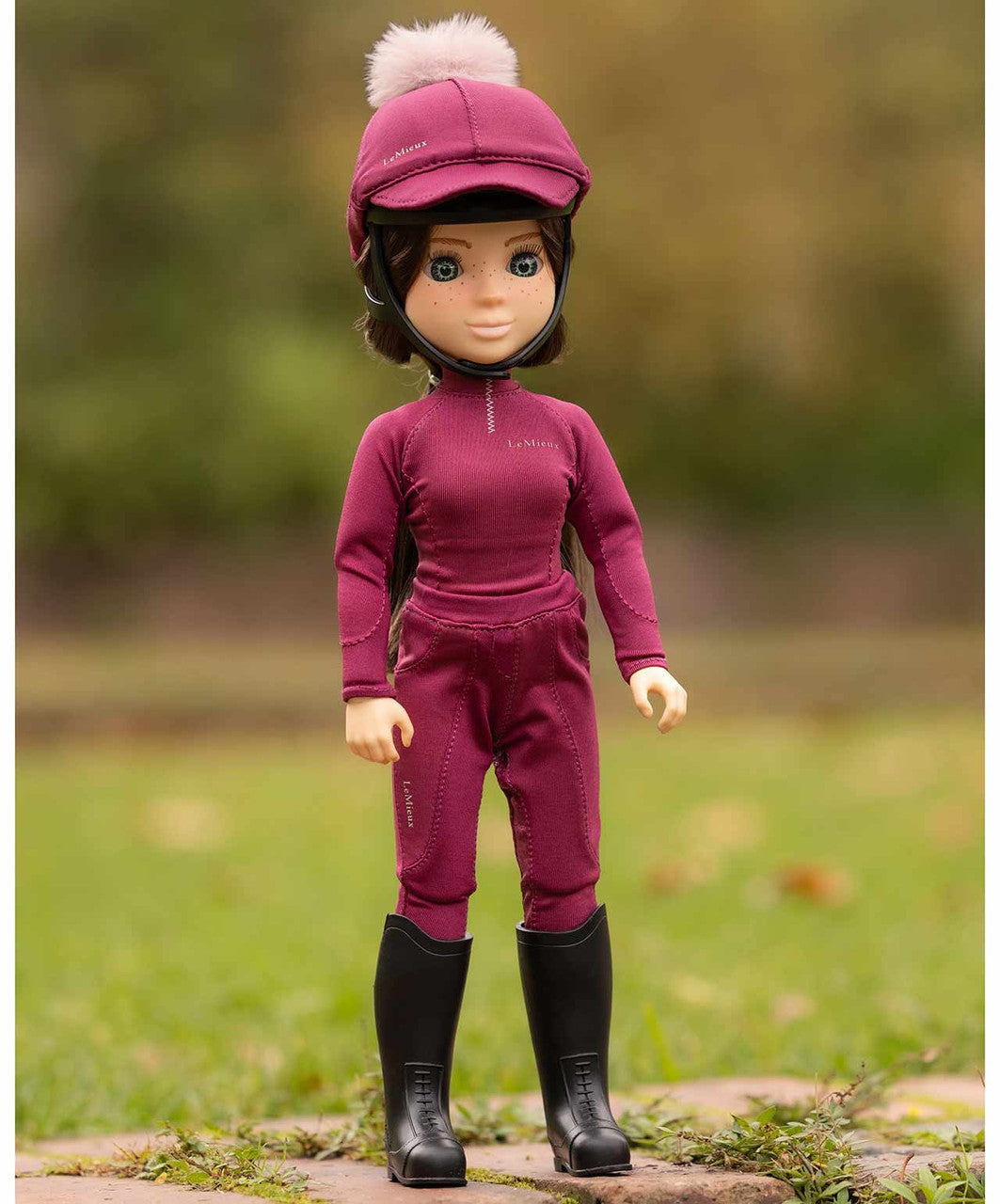 LeMieux Toy Rider Outfit FW26, Blackberry.