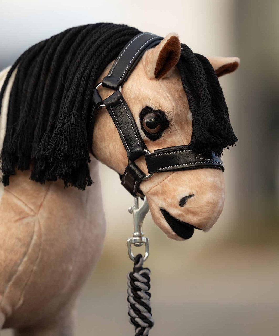 LeMieux Toy Pony Leather Halter and Lead.