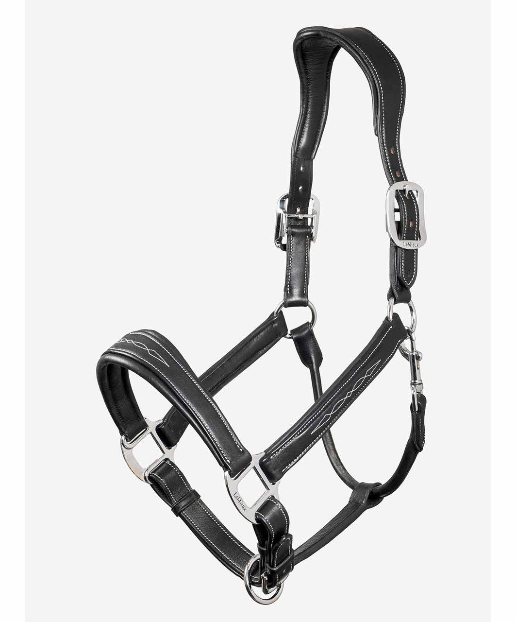 LeMieux Stitched Leather Halter.