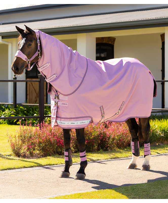 LeMieux Arika Ripstop 0g Turnout Sheet, Fondant.