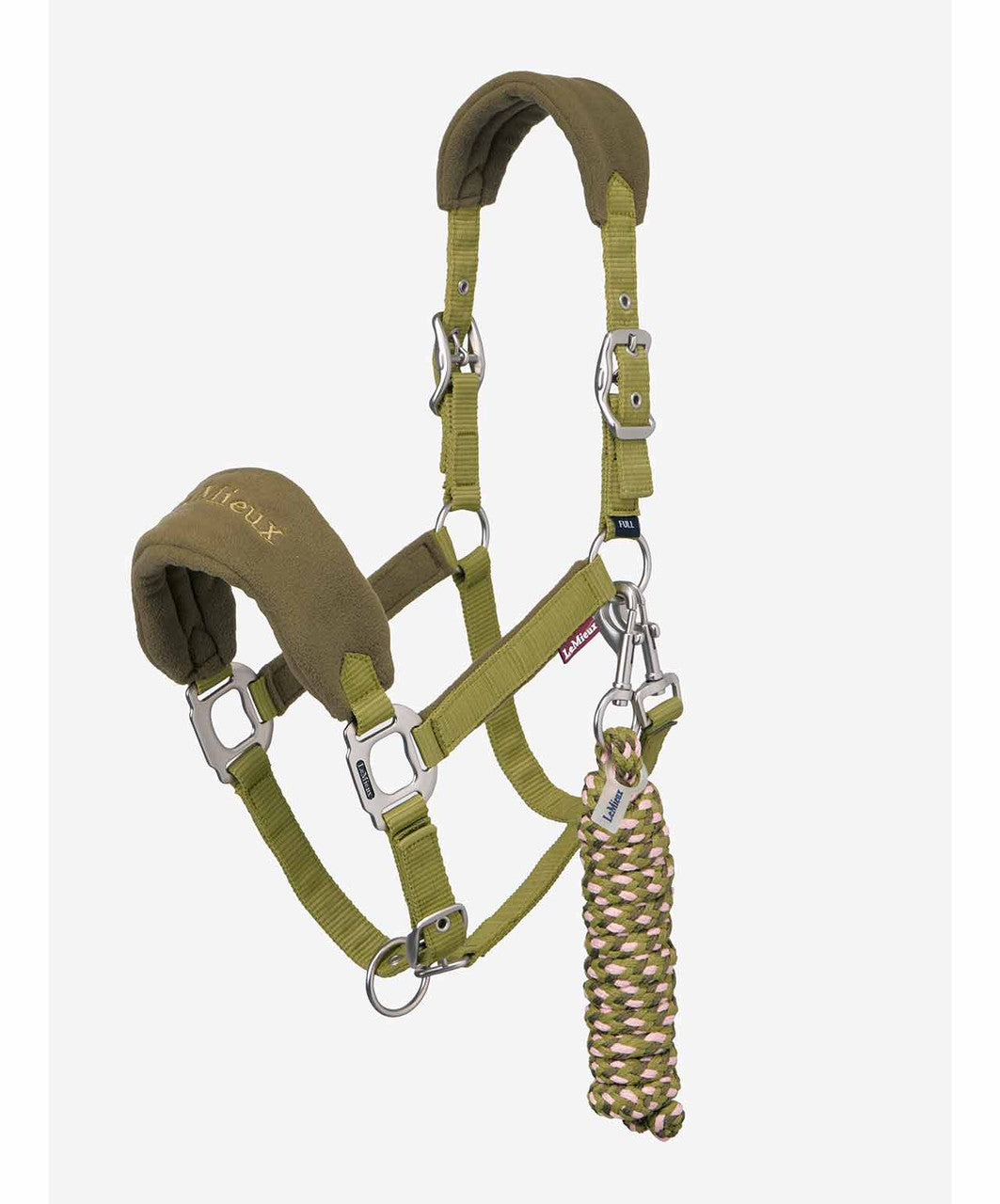 LeMieux Vogue Halter & Lead FW26, Gooseberry.