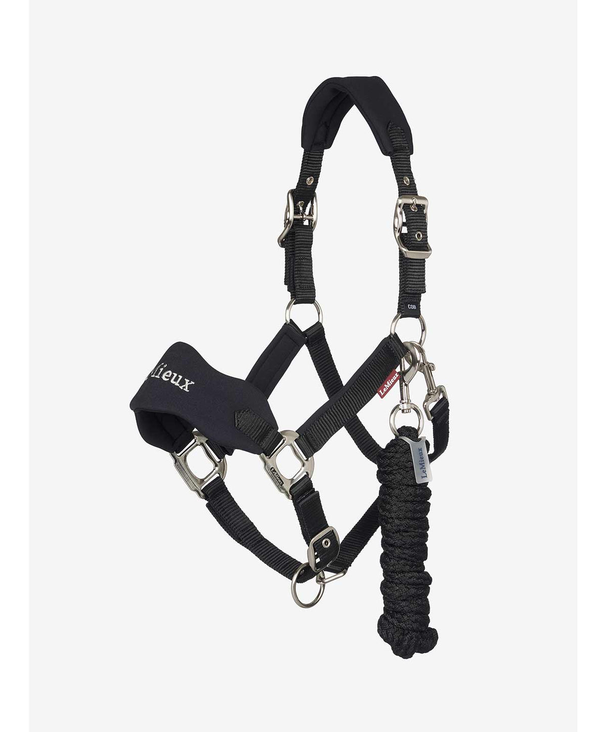 LeMieux Mini Breakaway Halter, Black. 