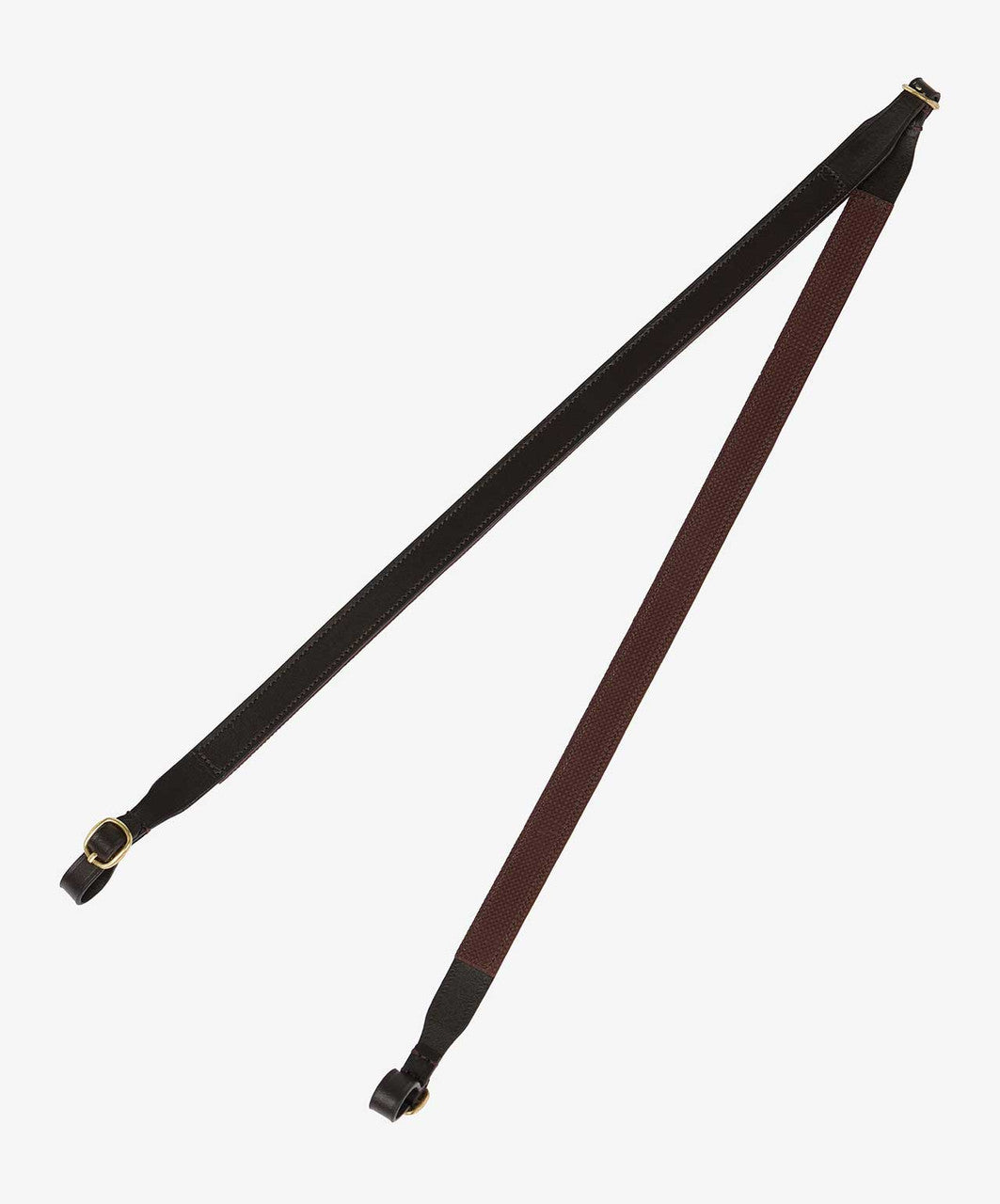 LeMieux Hobby Horse Toy Rubber Grip Reins, Brown.
