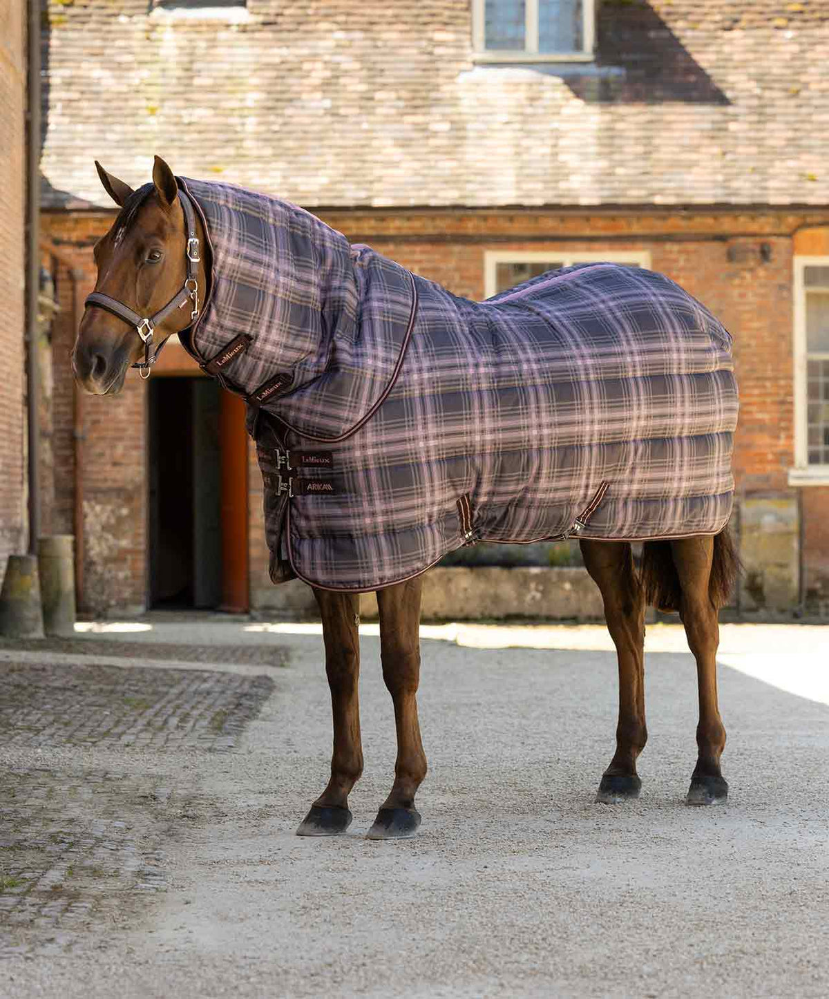 LeMieux Heritage Check Stable Blanket. 