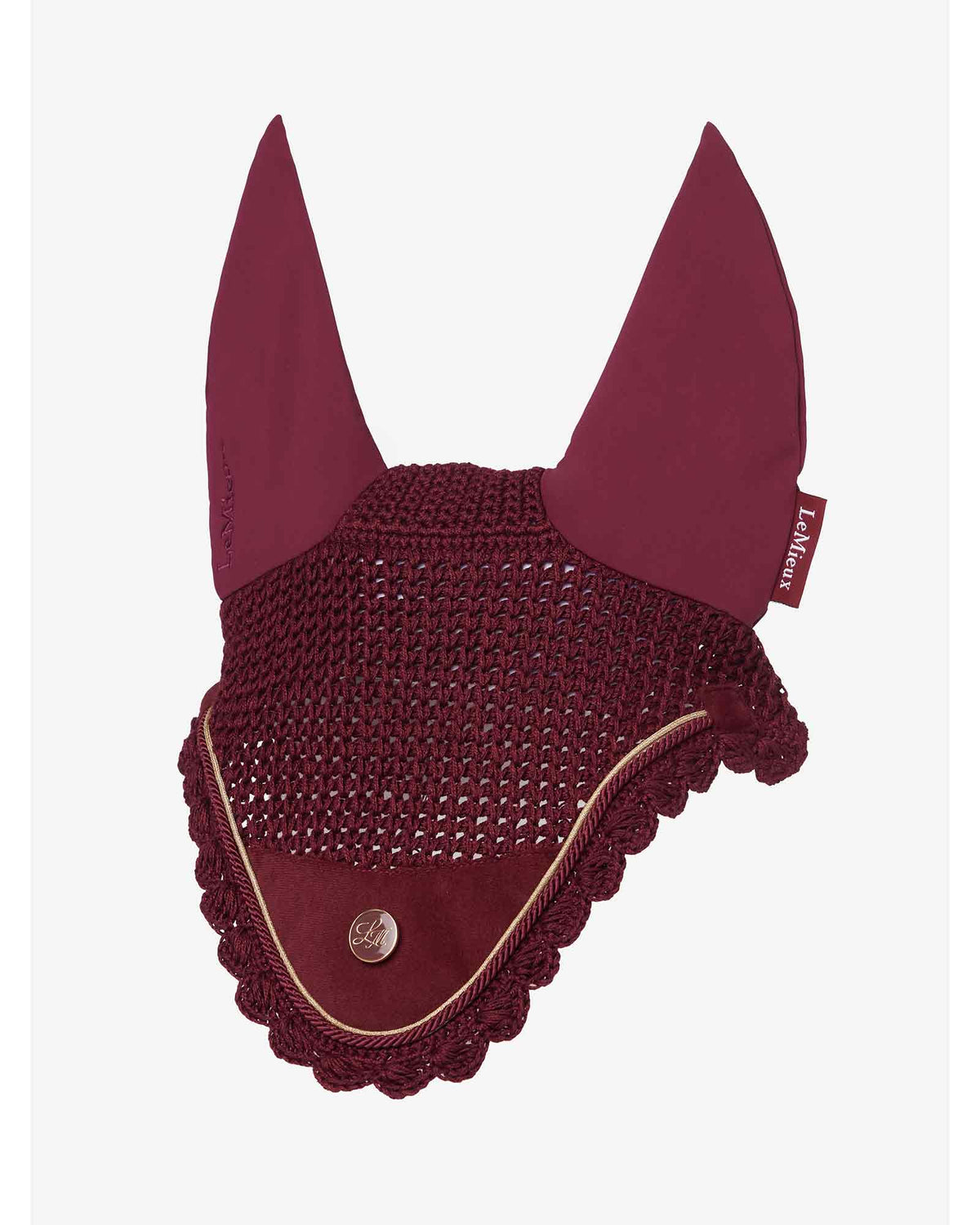 LeMieux Lustre Fly Veil, Garnet