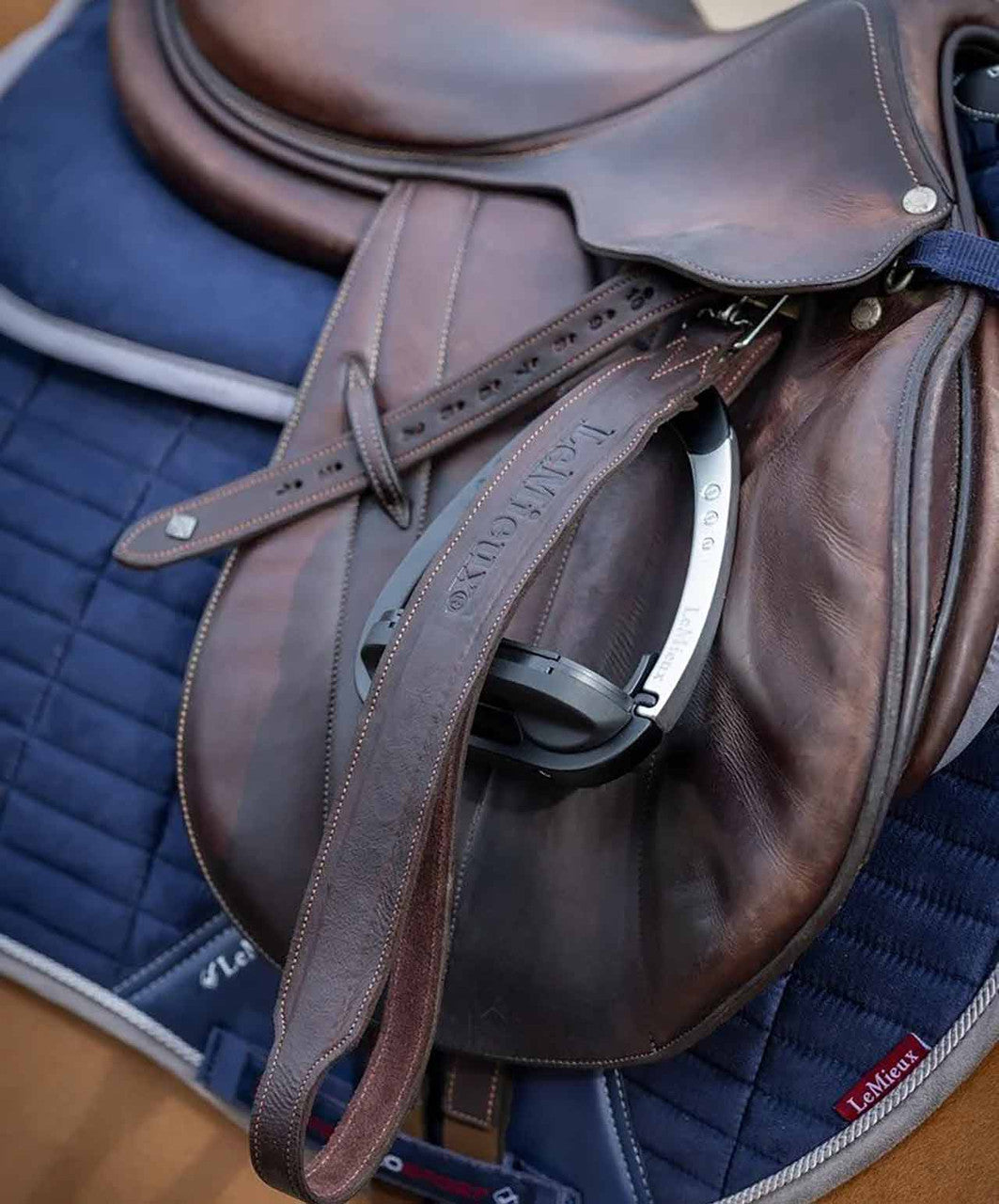 LeMieux Vector Pro Stirrup Leathers.