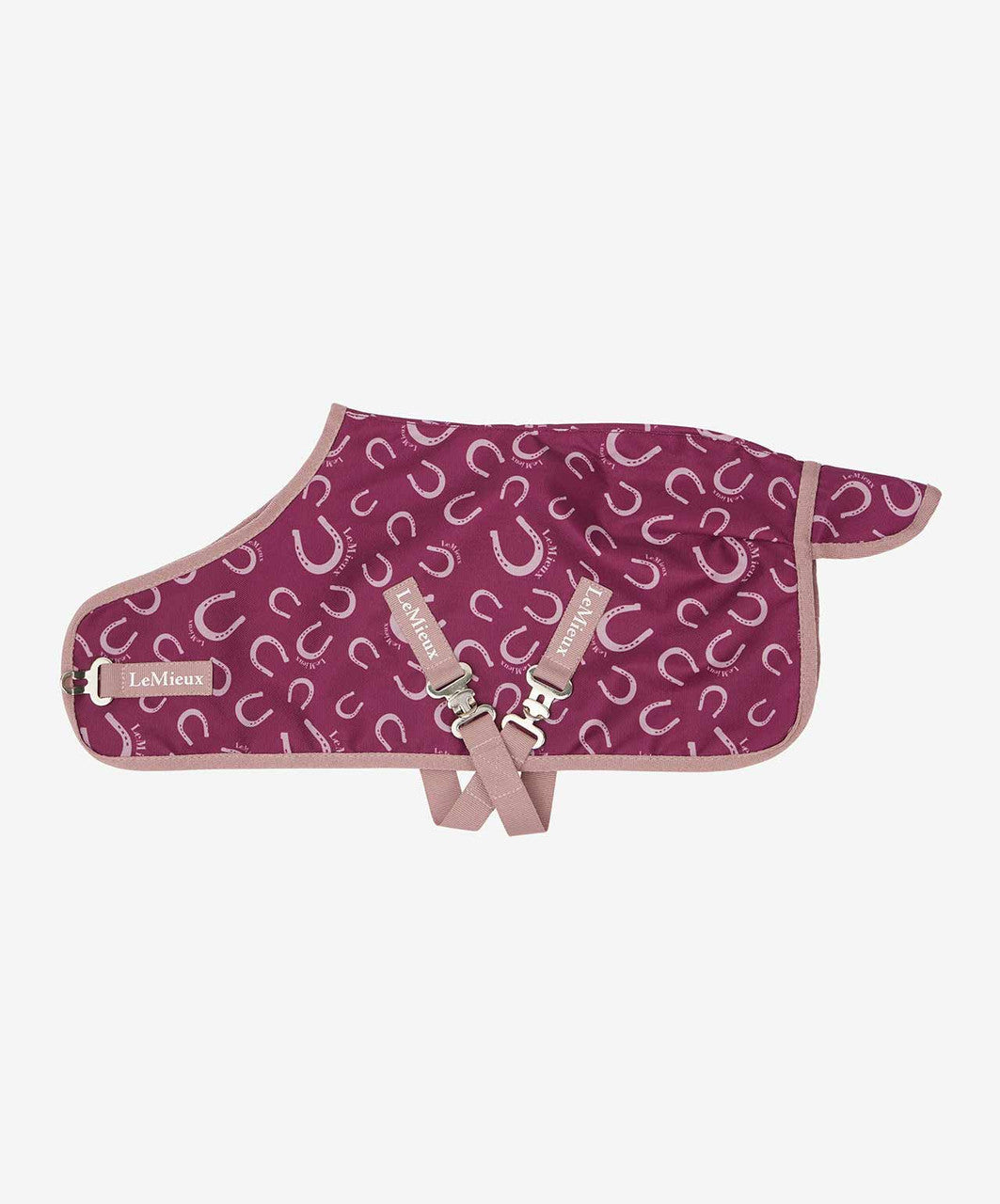LeMieux Toy Pony Printed Turnout Rug, Blackberry.