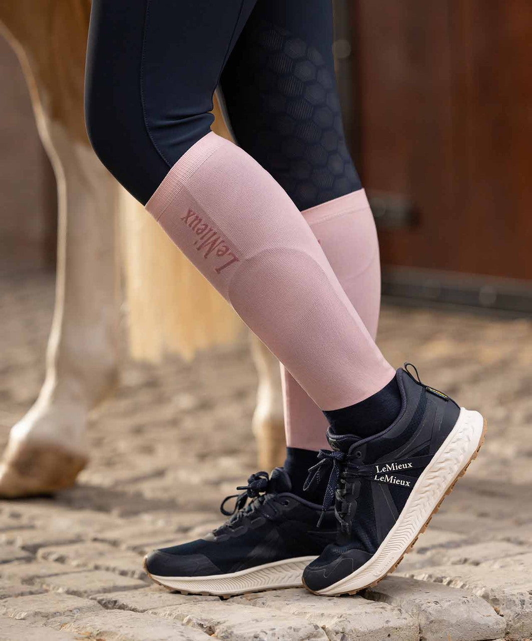 LeMieux Competition Socks (Twin Pack) SS25, Blossom.