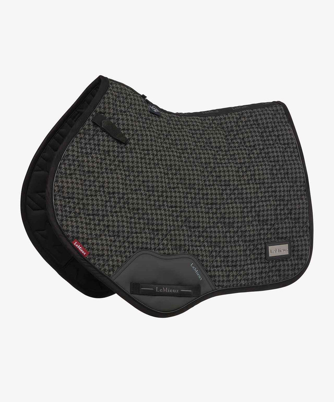 LeMieux Close Contact Aspen Houndstooth Square Saddle Pad.