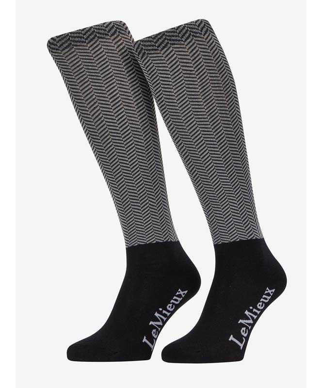 LeMieux Aspen Herringbone Socks.