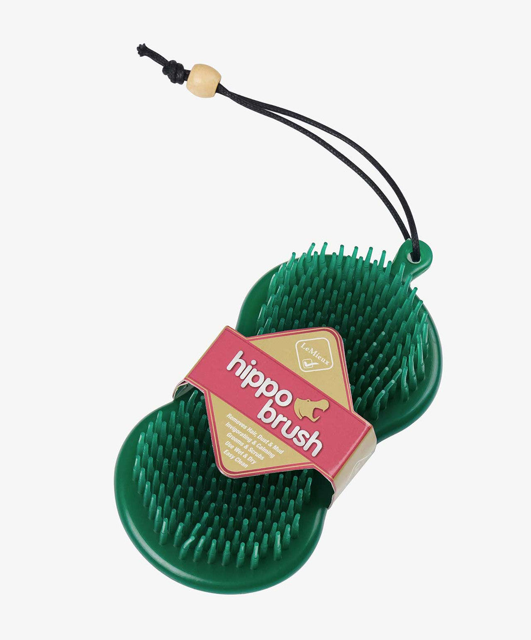 LeMieux Hippo Brush, green.