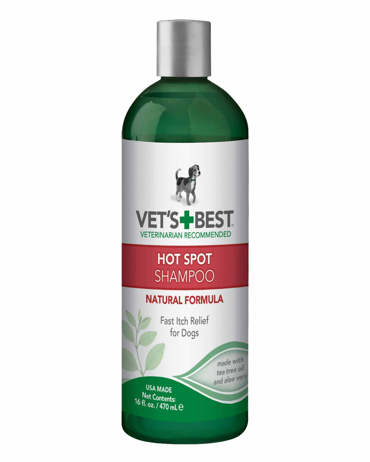 Vets Best Hot Spot Shampoo Dog 16oz