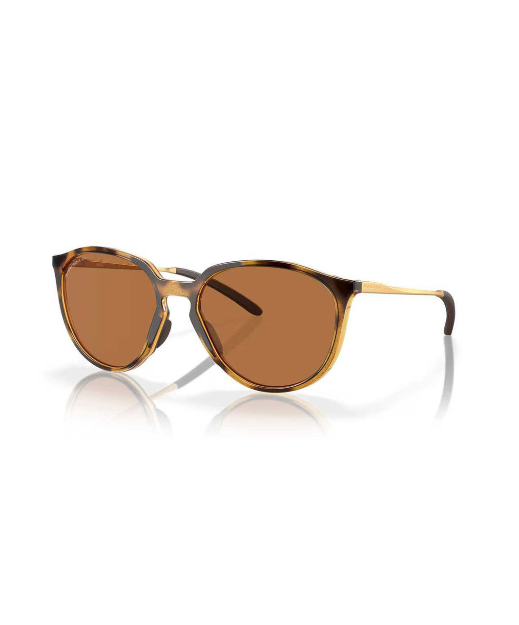 Oakley Sielo Polarized Sunglasses, Polished Brown Tort, Prizm Bronze.