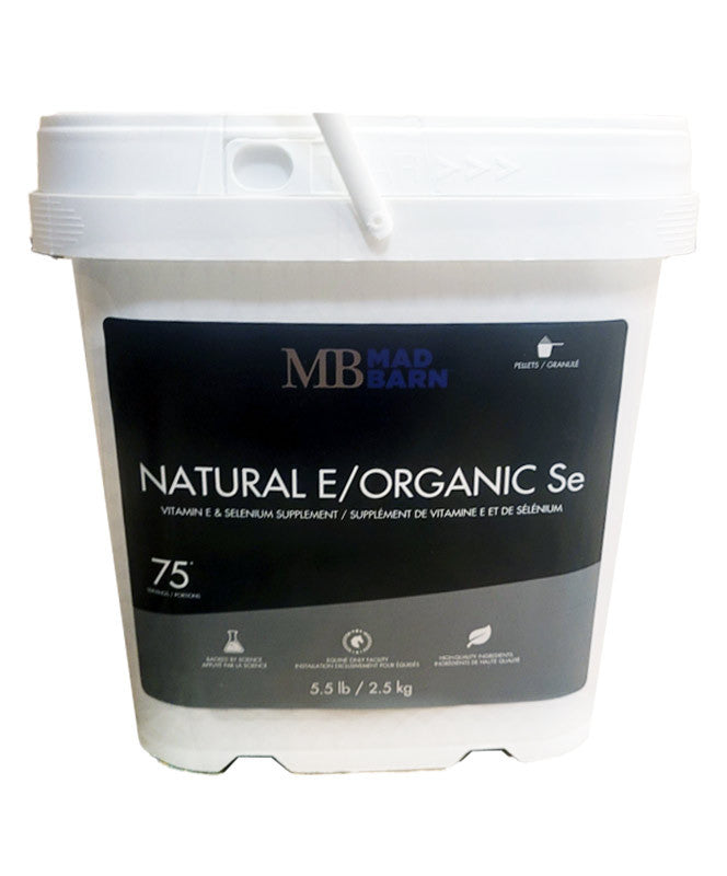 Mad Barn Vitamin E & Selenium 2.5 kg, front.
