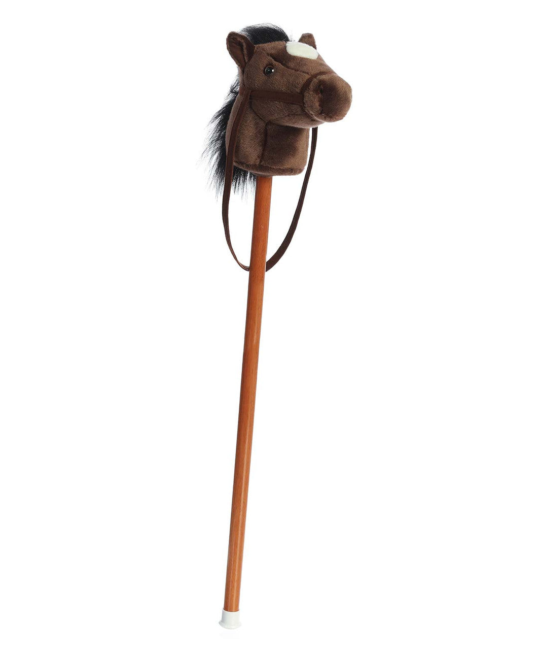 Aurora Plush Stick Pony Dark Brown.