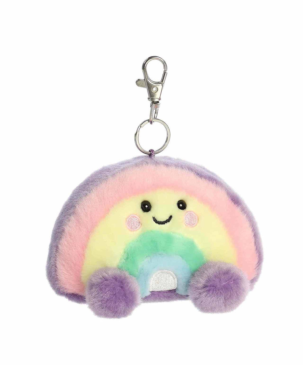 Aurora Plush Palm Pals Vivi Rainblow Clip On