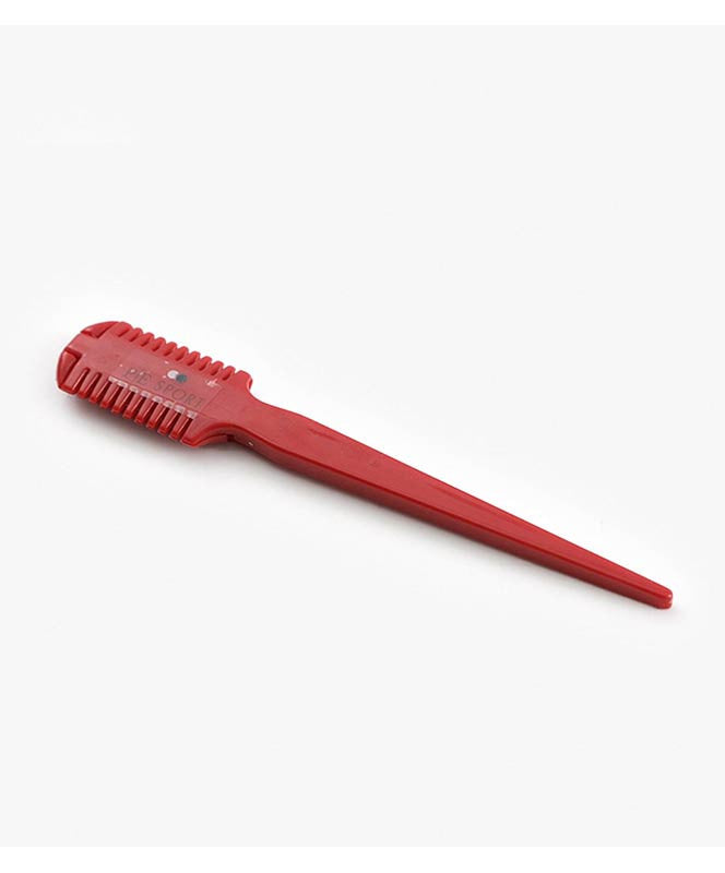 Premier Equine Double-Sided Mane Thinning Comb, Red.