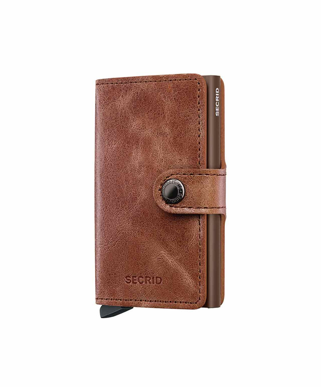Secrid Miniwallet Vintage, Cognac.