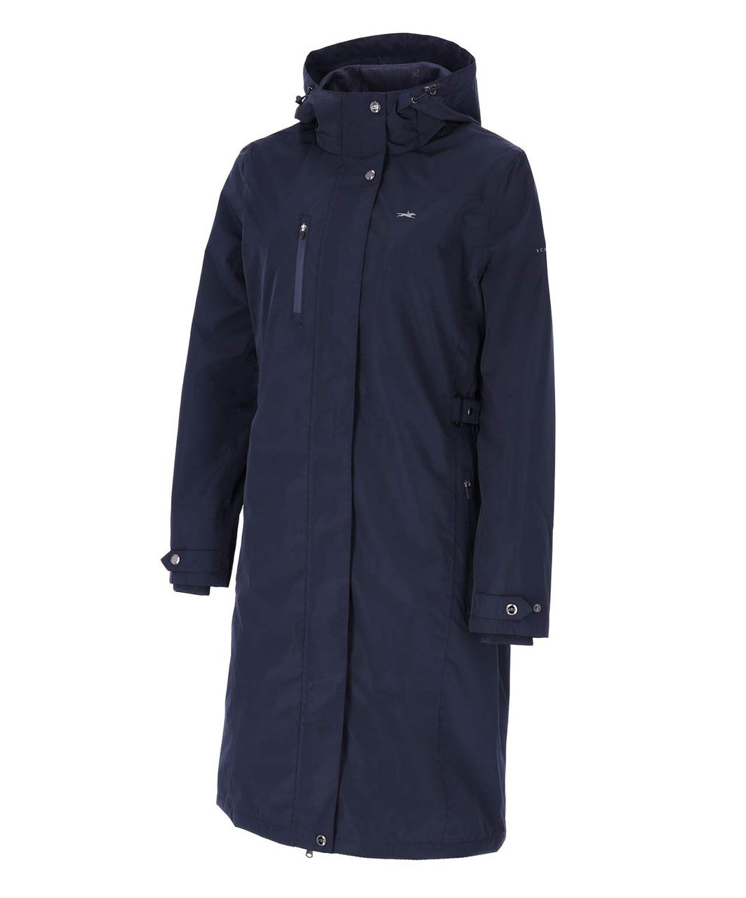 Schockemohle SPKaija Ladies Waterproof Rain Jacket, Navy.
