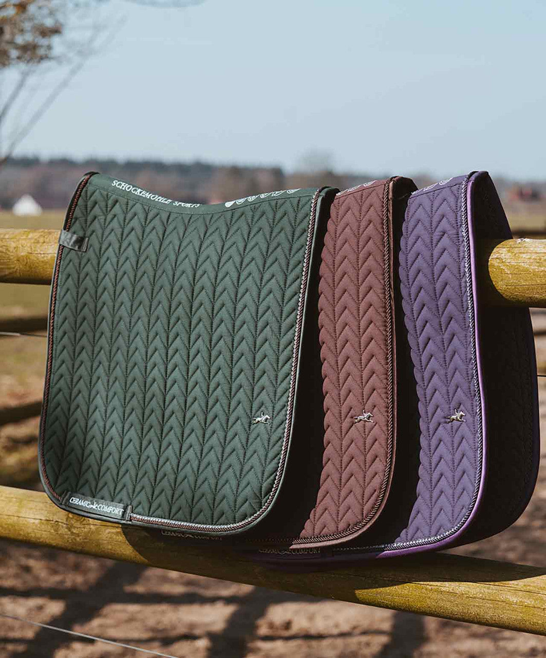 Schockemole SP Ceramica Dressage Saddle Pad FW26.