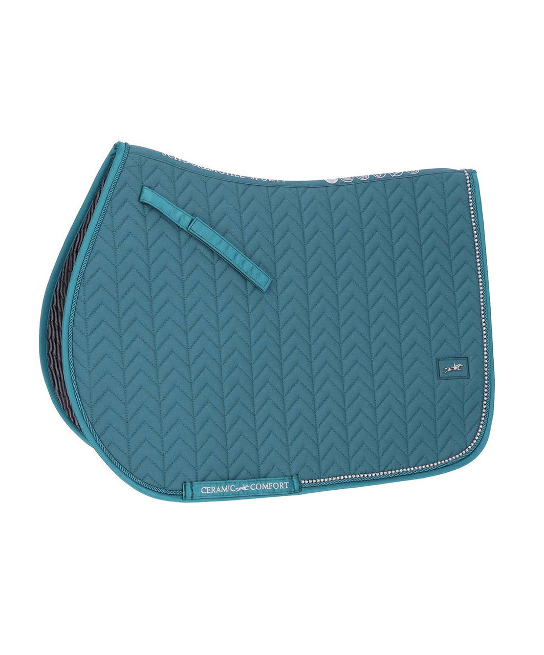 Schockemohle SP Ceramica Jump Saddle Pad, Colonial Blue.