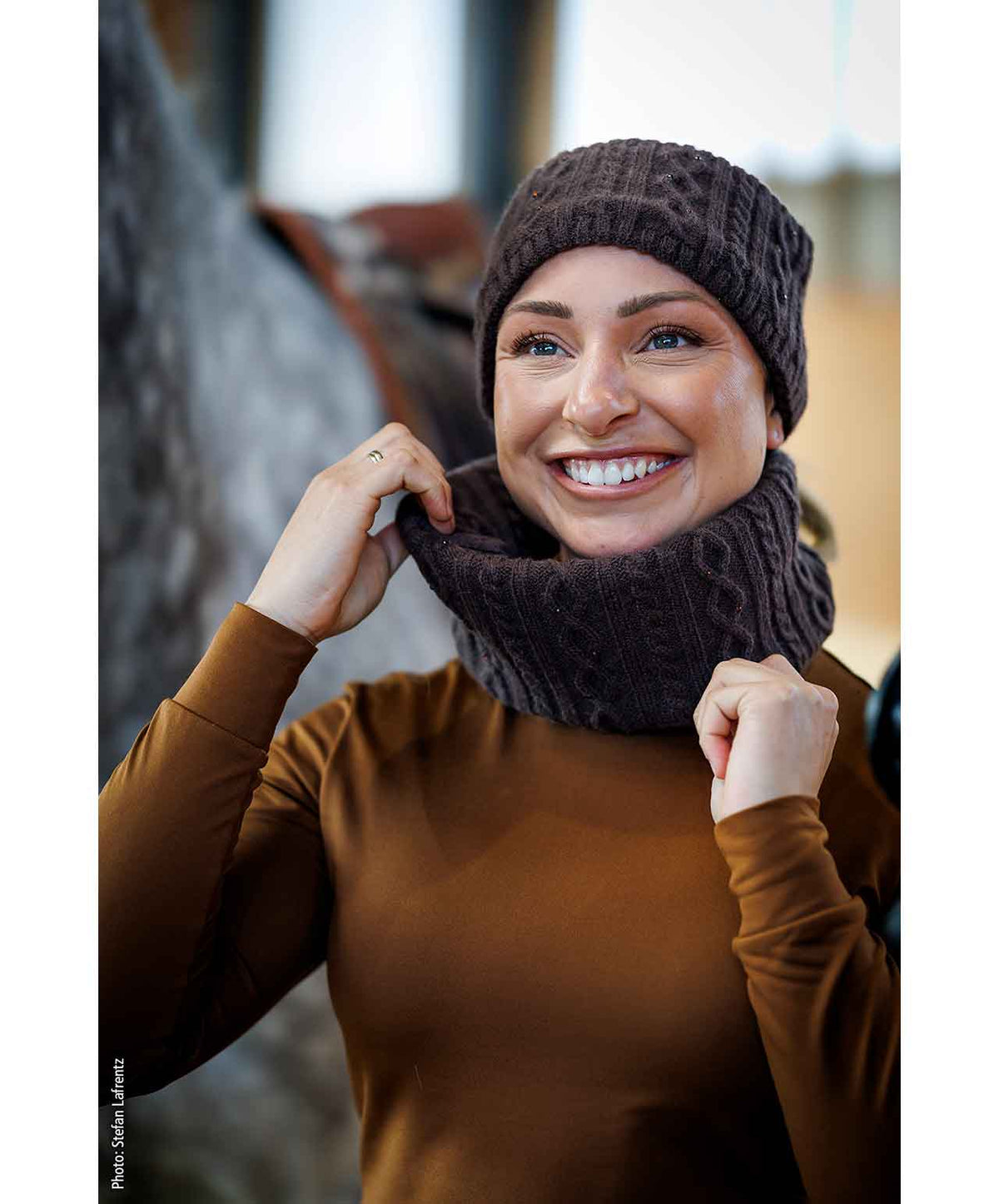 Schockemohle Sports SPGlamour Tube Style 2026, lifestyle, mocha. 