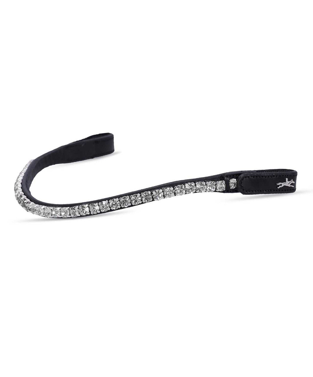 Schockemohle Siena Browband, Black/Crystal
