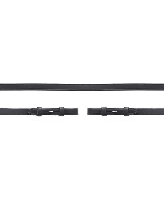 Schockemohle 13mm Flat Reins, Hook Stud Ends.