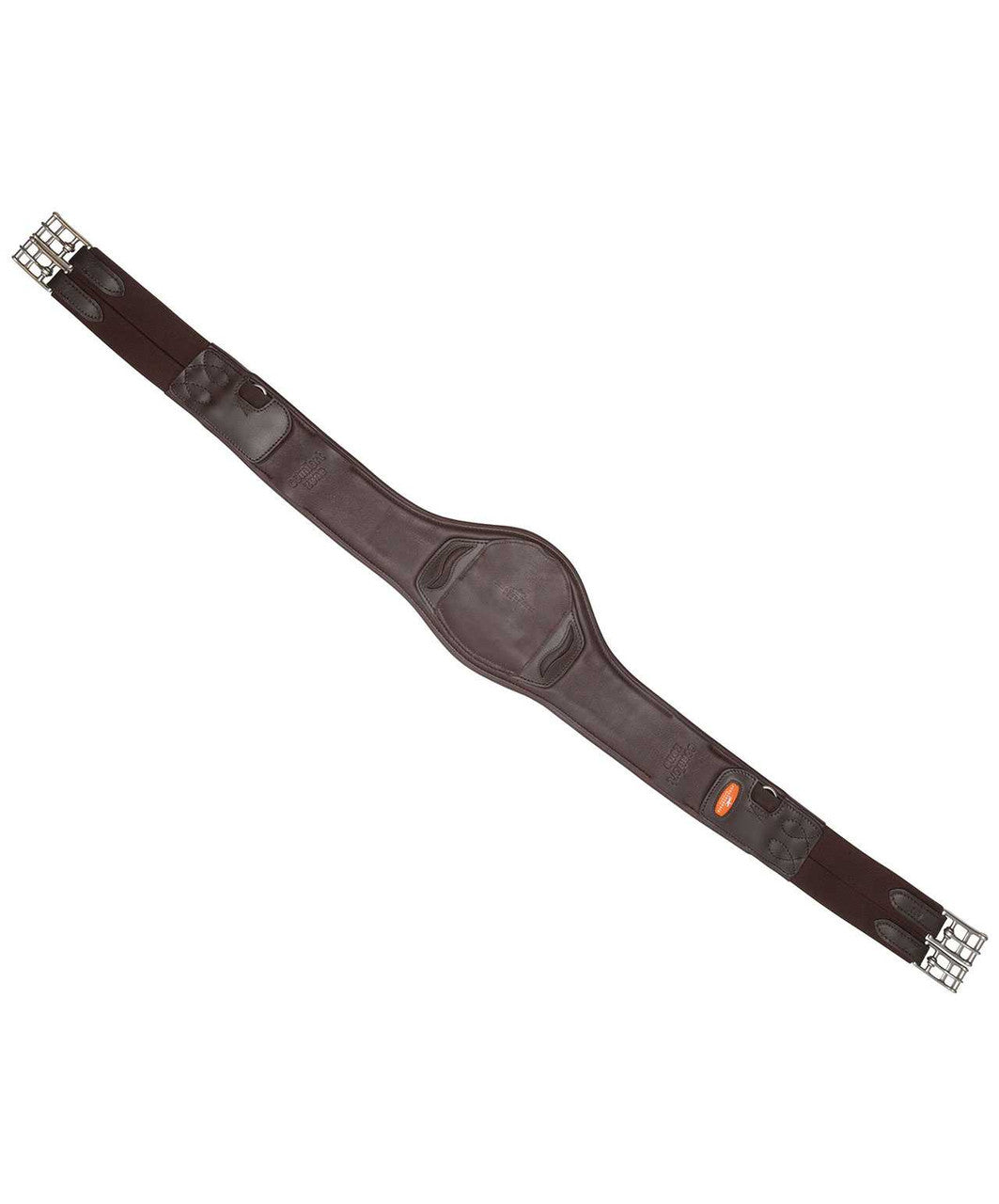 Portland Anatomic long girth in Espresso Silver.