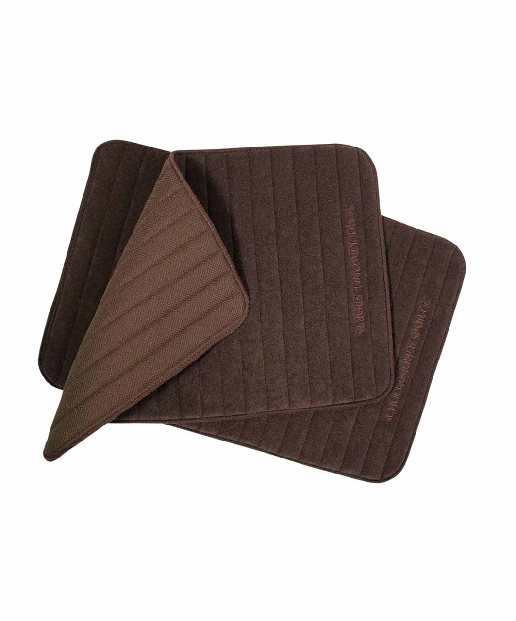 Schockemohle Quick Dry Light Bandage Linings, Chocolate.