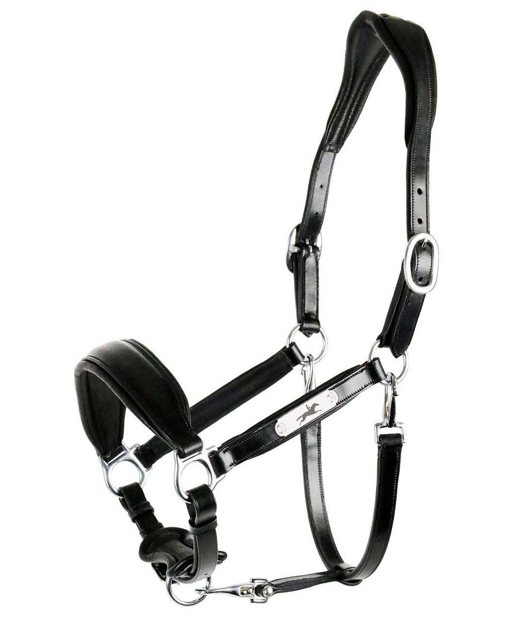Schockemohle SP Fremont Pro Anatomic Halter, Black Silver