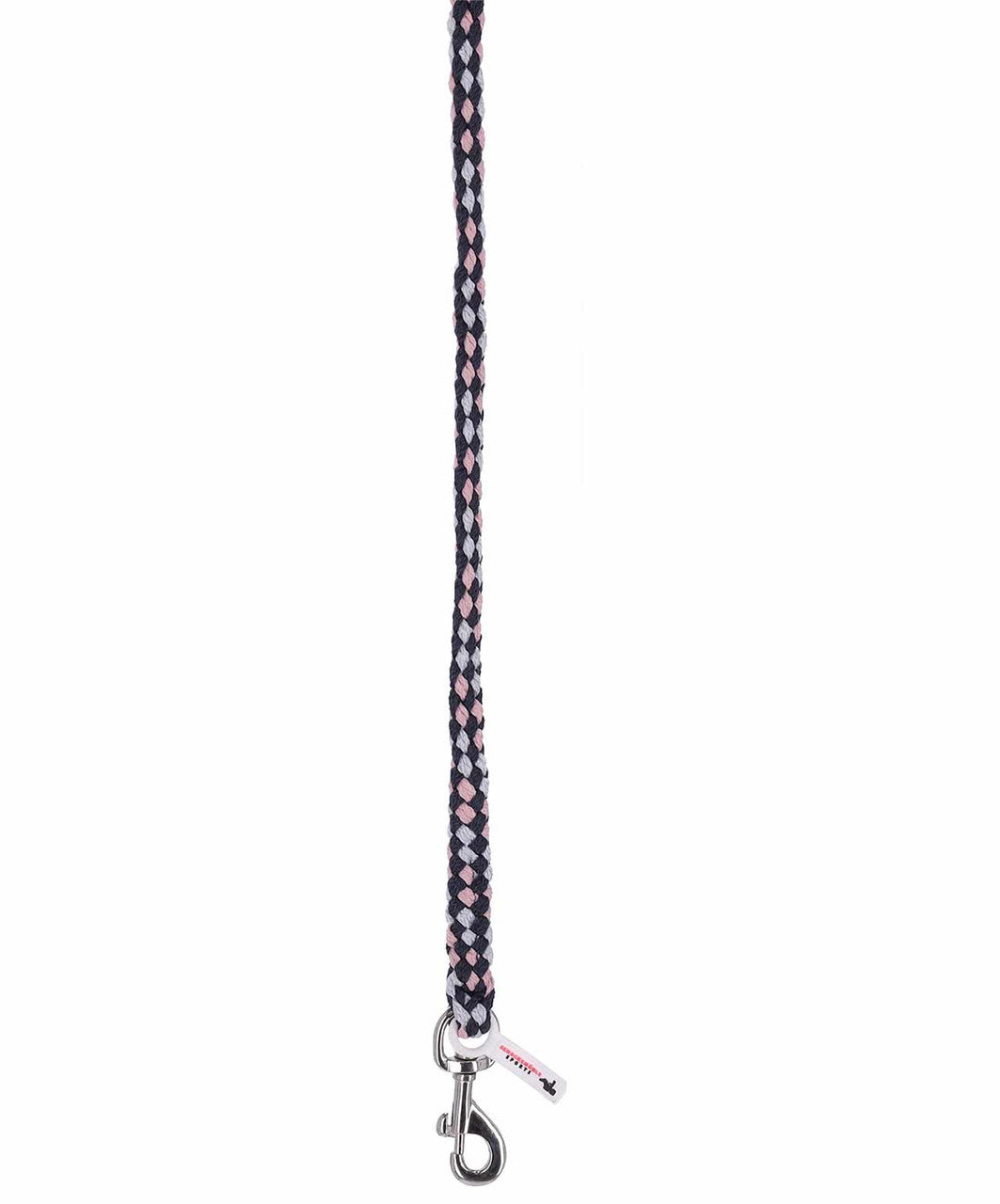 Schockemohle Catch Lead Rope SS25, Dark Grey / Pink.