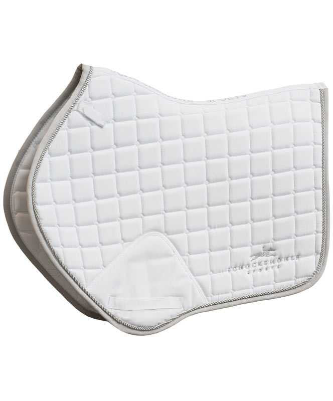 Schockemohle Power SL Jump Saddle Pad, White.
