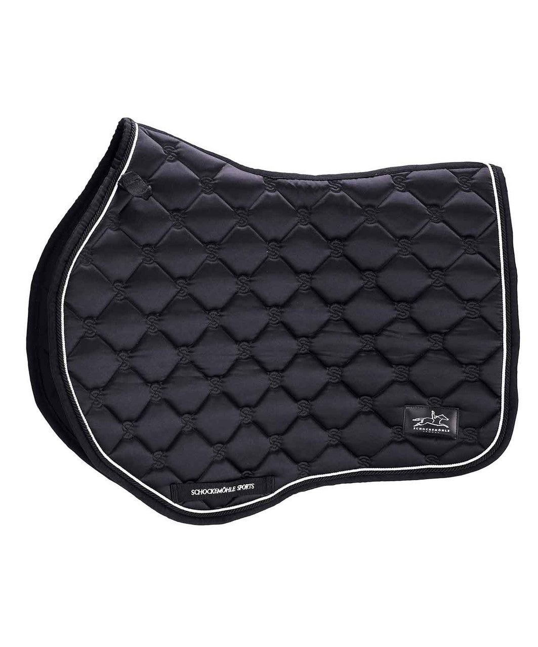 Schockemohle Sports Mara S Style Jump Pad in Cool Black.