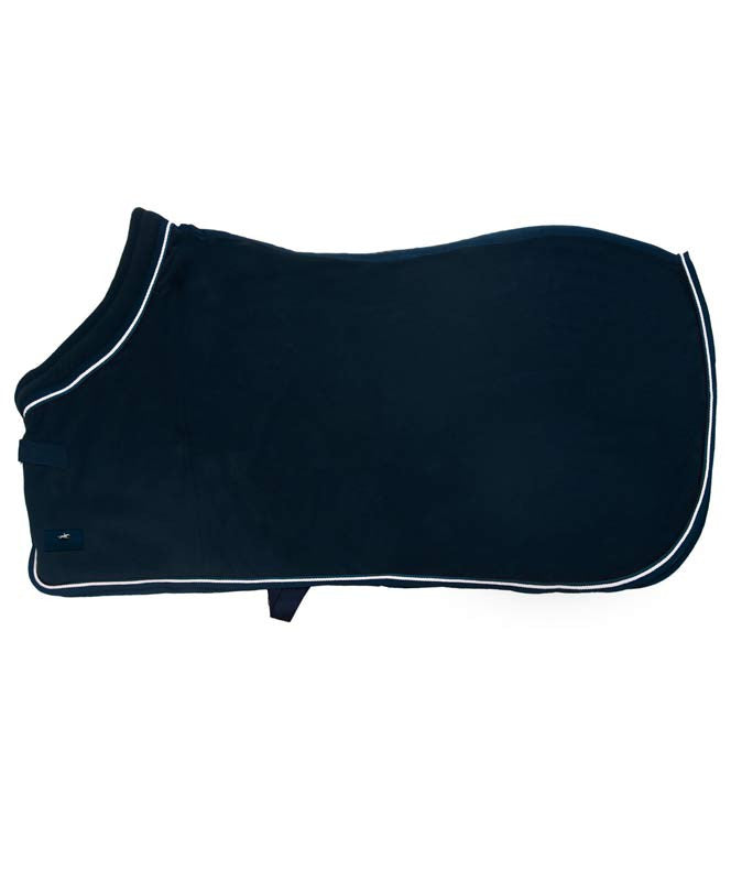 Schockemohle Sports Premium Fleece Rug Cooler, Dark Navy.