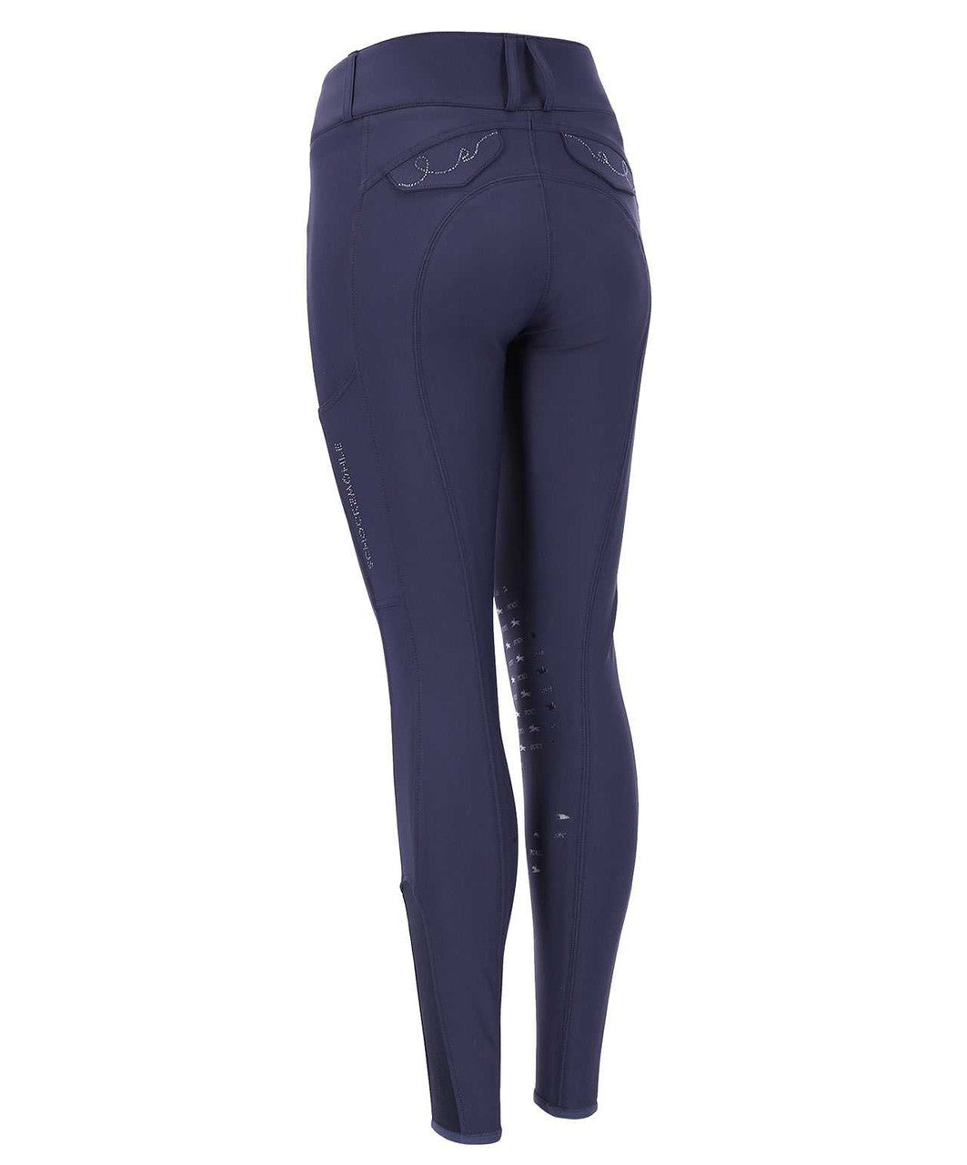 Schockemohle Sports Darlene Knee Patch Breech, back.