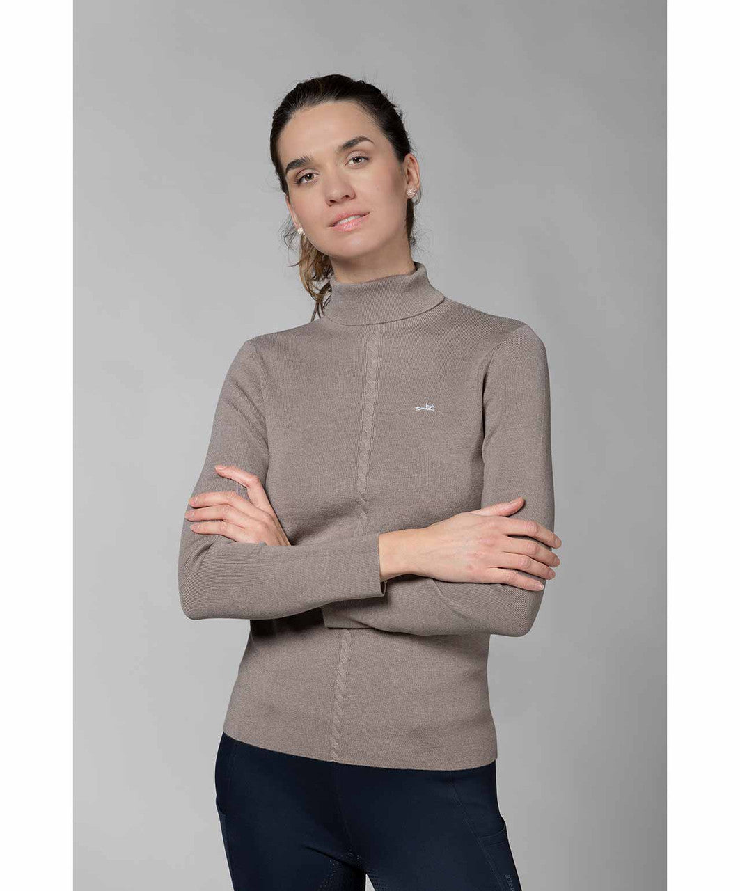 Schockemohle Sports SPJosie Ladies Pull Over Turtleneck Sweater.