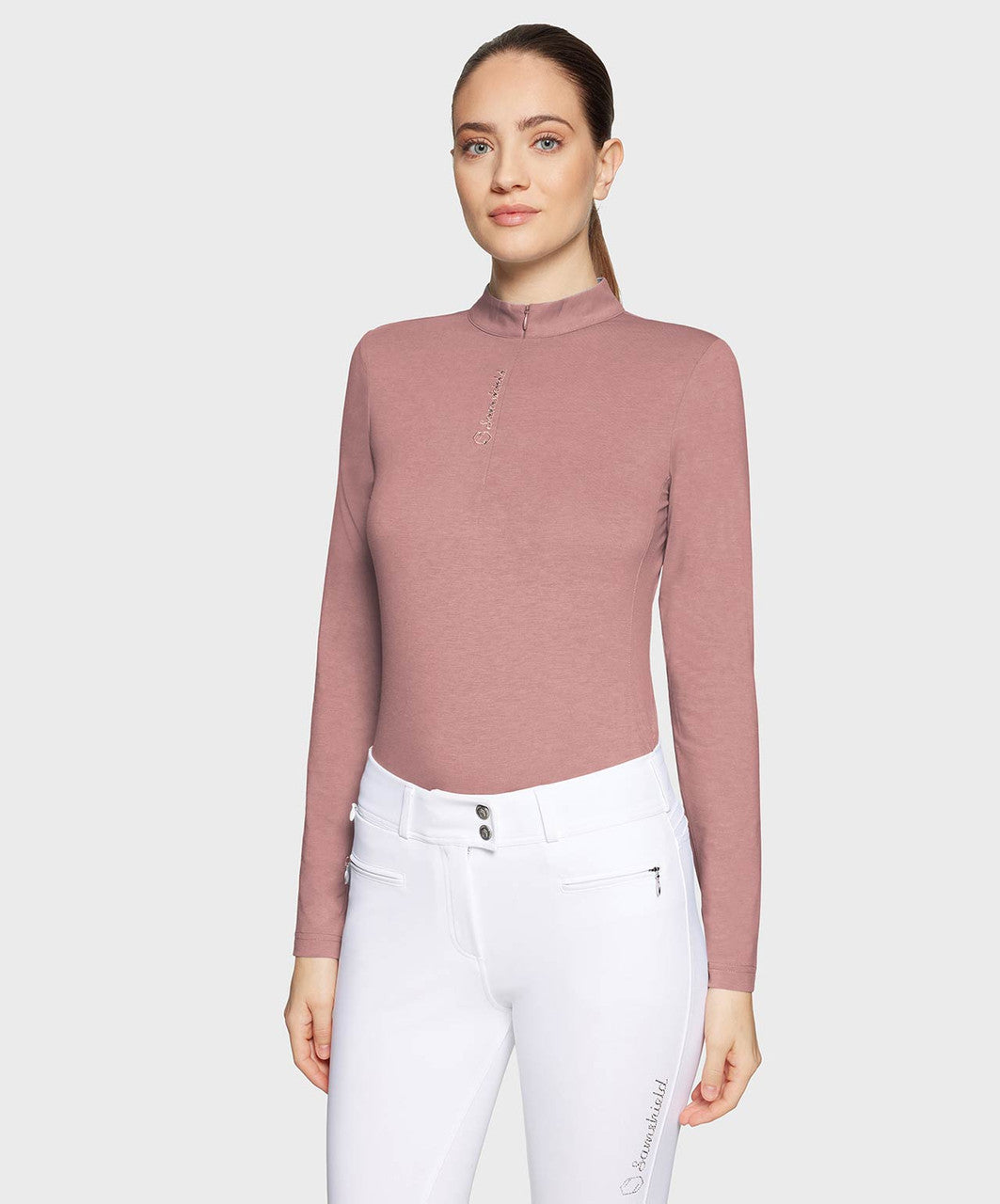 Samshield Lumi Long Sleeve Training Top FW25, Blush Pink.