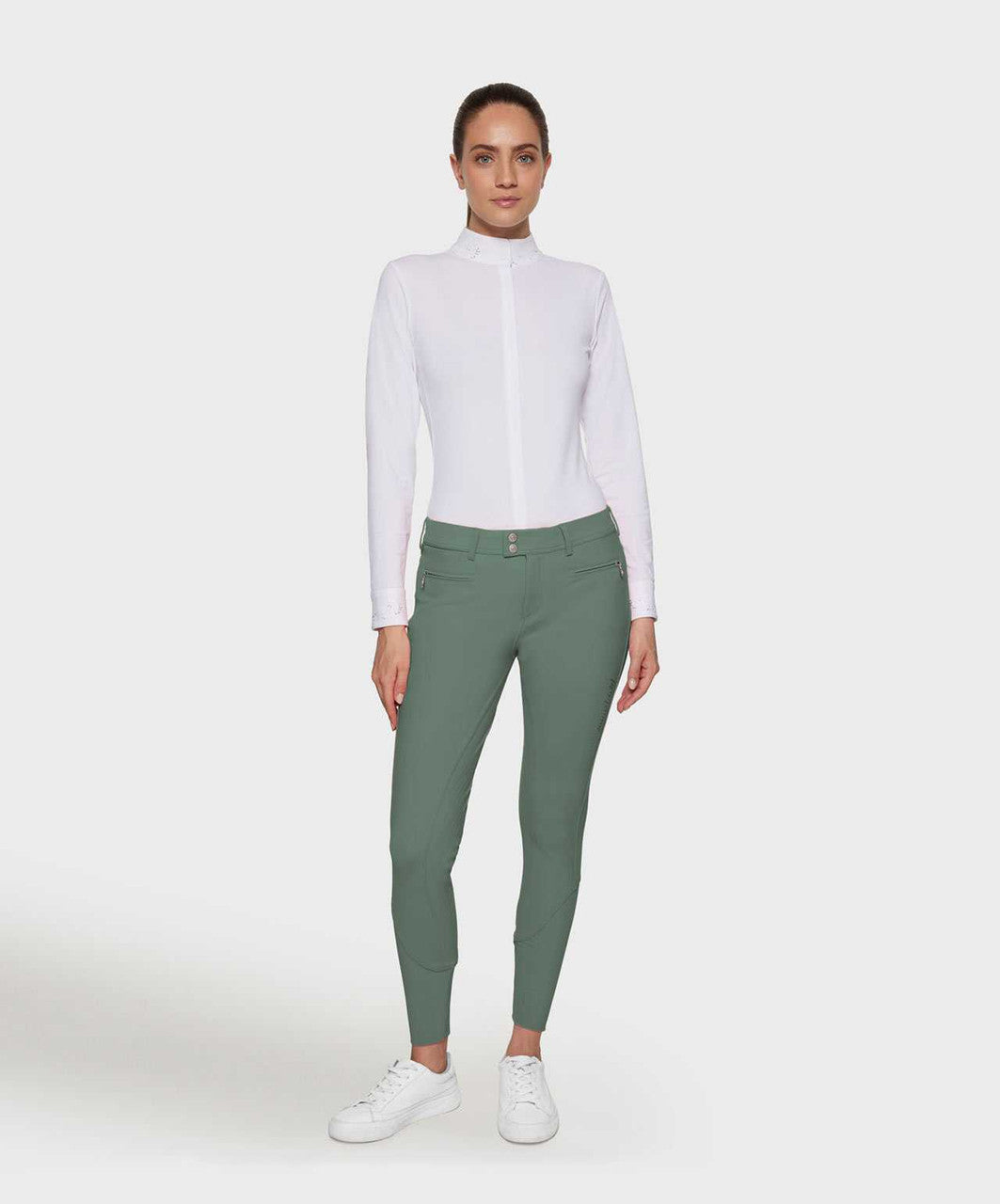 Samshield Adele Ladies Breech SS25, Pistachio.