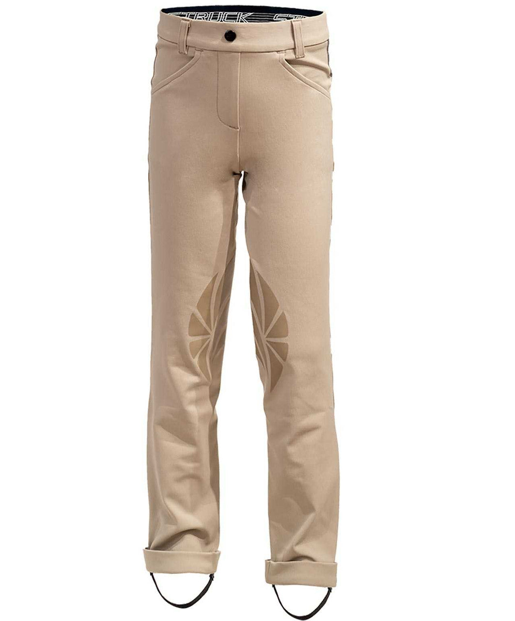 Struck Childrens 10 Series Jods, Beige, front.