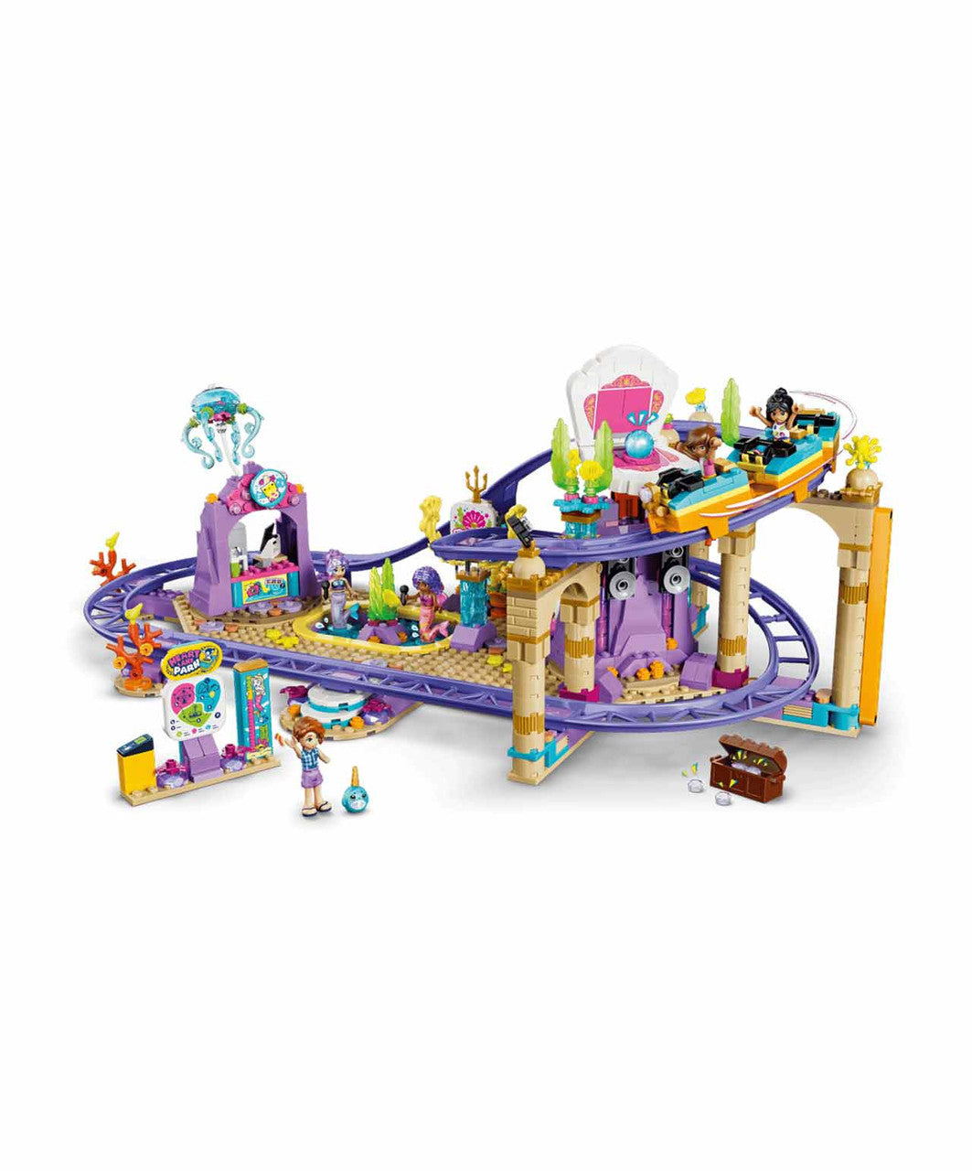 Lego  Friends - Mermaid Roller Coaster Ride.